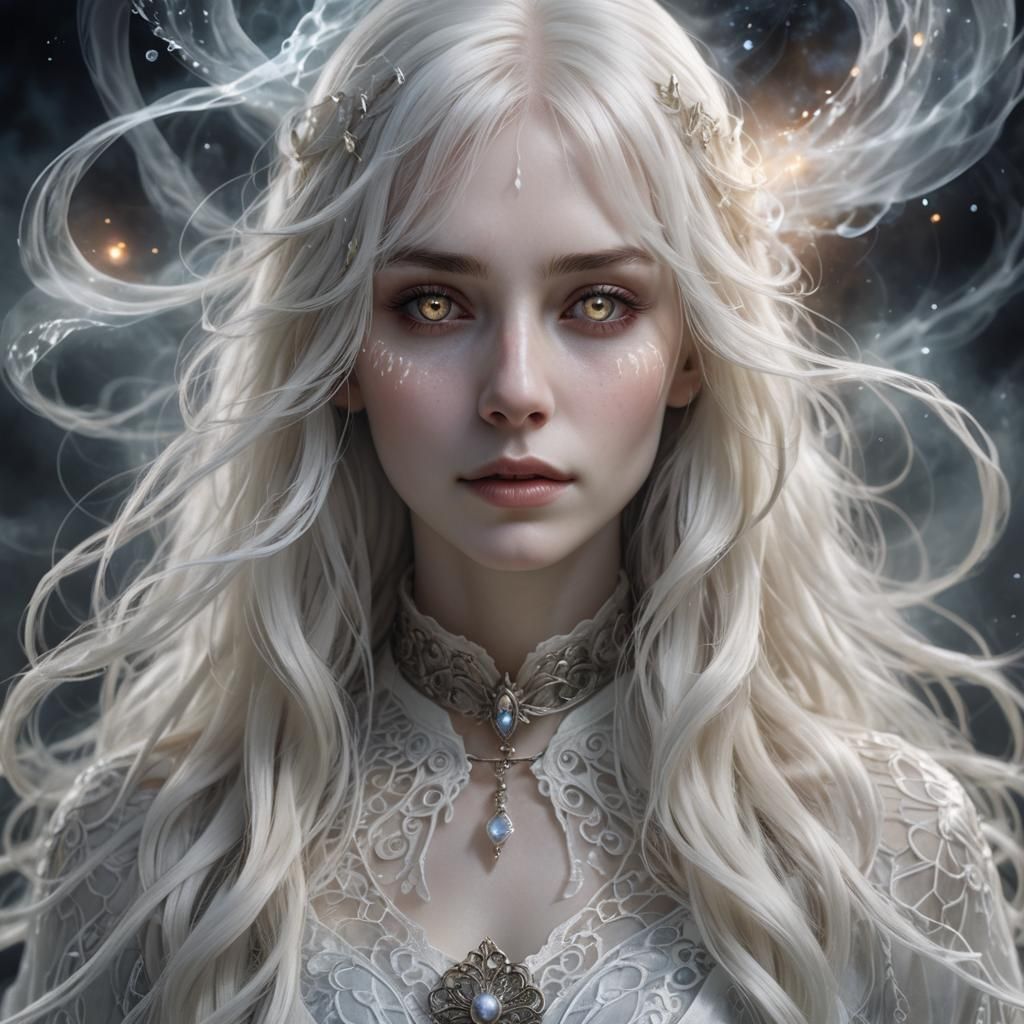 Ethereal Ghost Portrait in Fantasy Concept Art