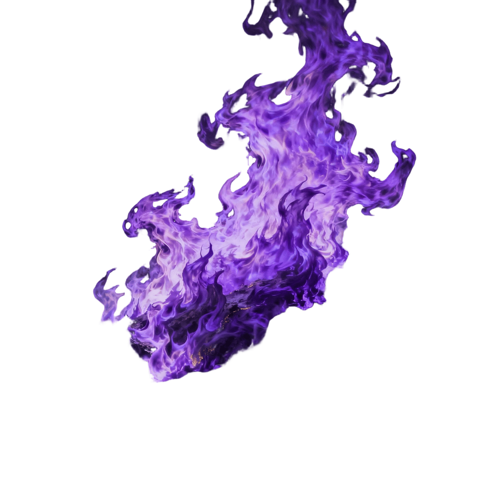 Purple Fire Flames Fantasy Concept Art