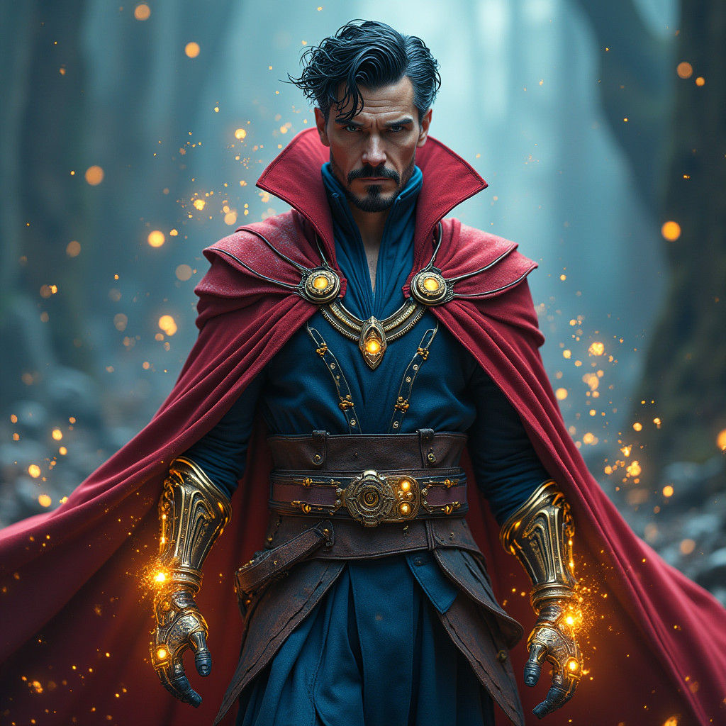 Doctor Strange in Biomechanical Exosuit