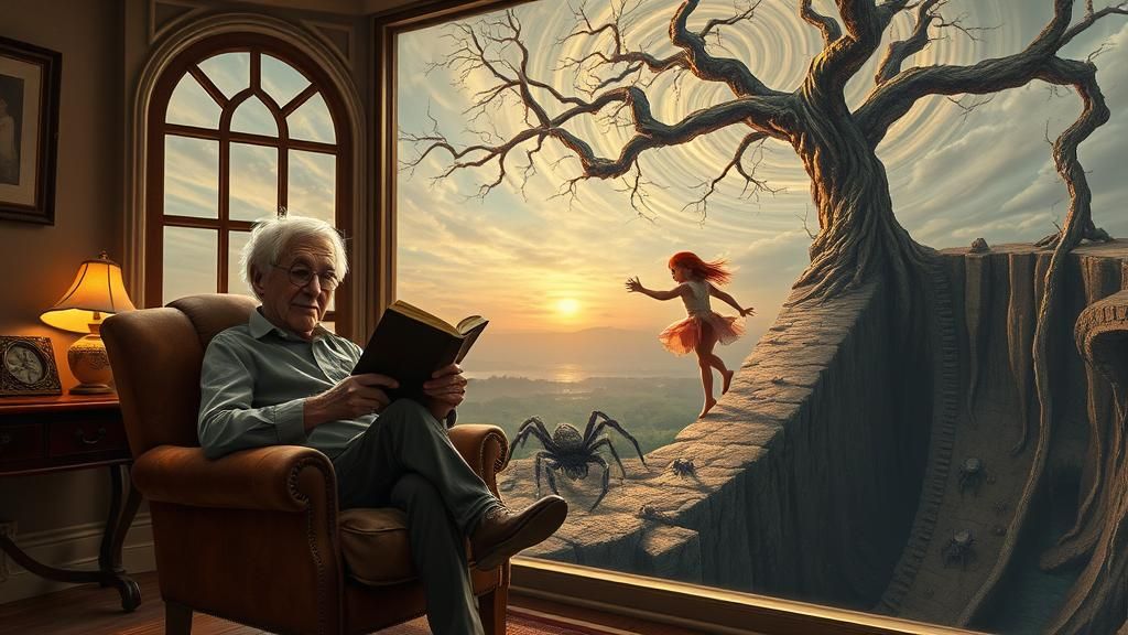 "GRANDPA -- WE'RE OUT OF SNAKES AGAIN!"