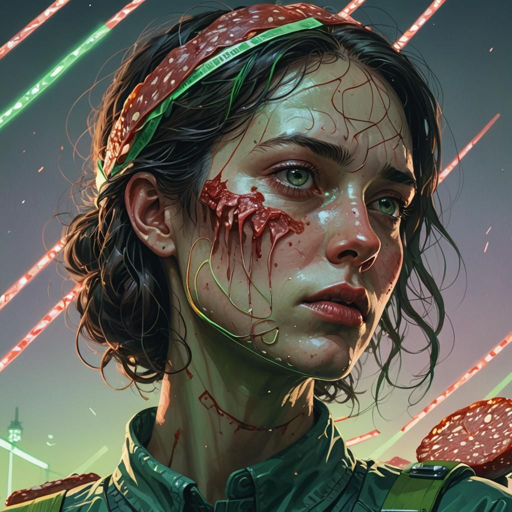 Salami Sister: Dark Fantasy Concept Art