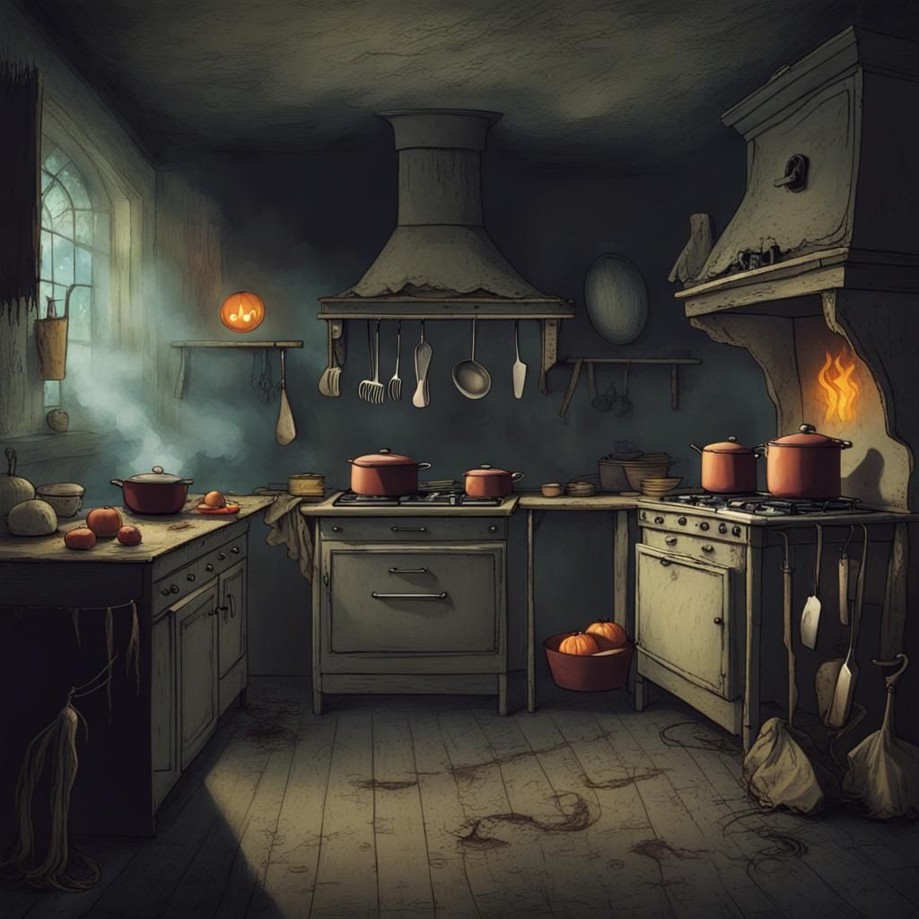The Dangerous Haunted Kitchen