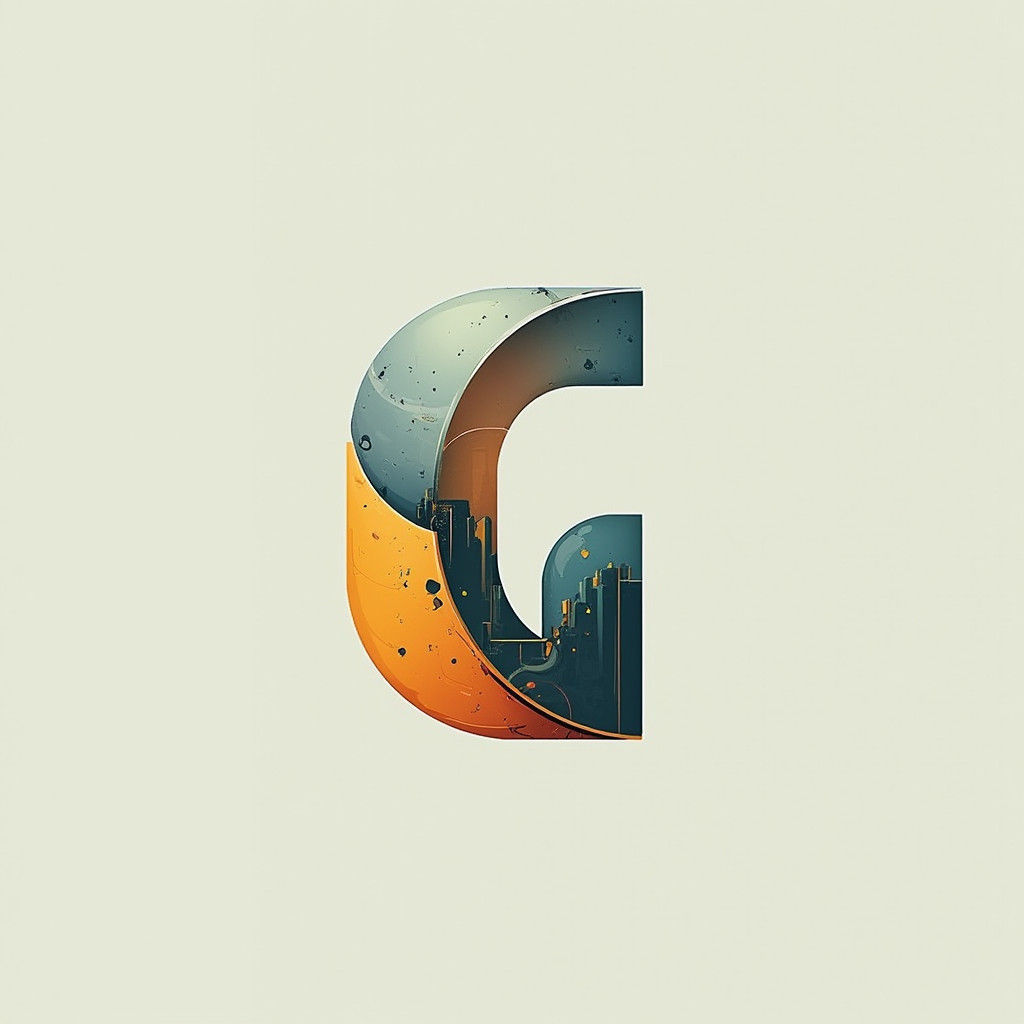 Futuristic Logo Design for Architecture Firm in Matte Painti...