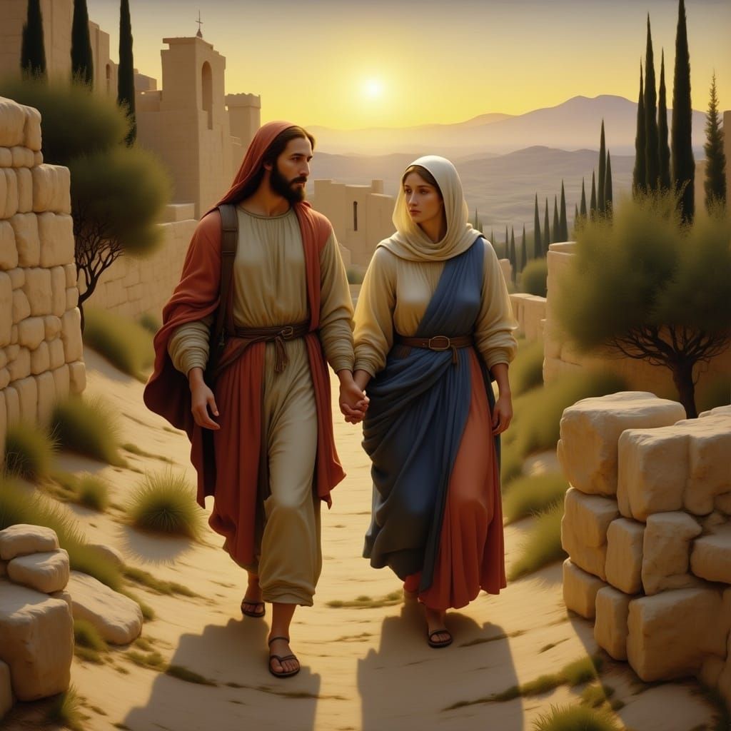 Jesus and Mary Magdalene