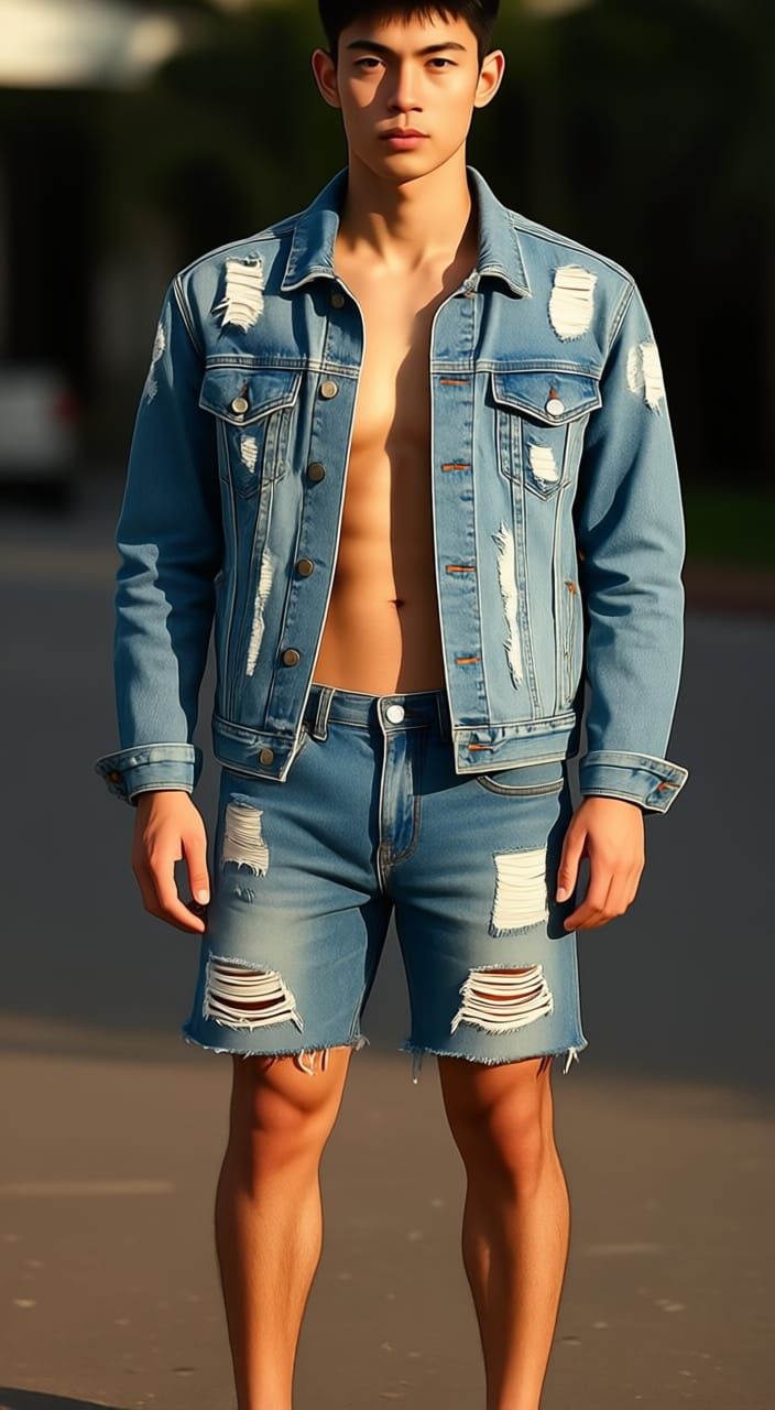 Photorealistic Portrait of a Young Man