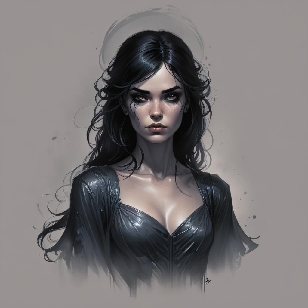 Grimdark Fantasy Portrait