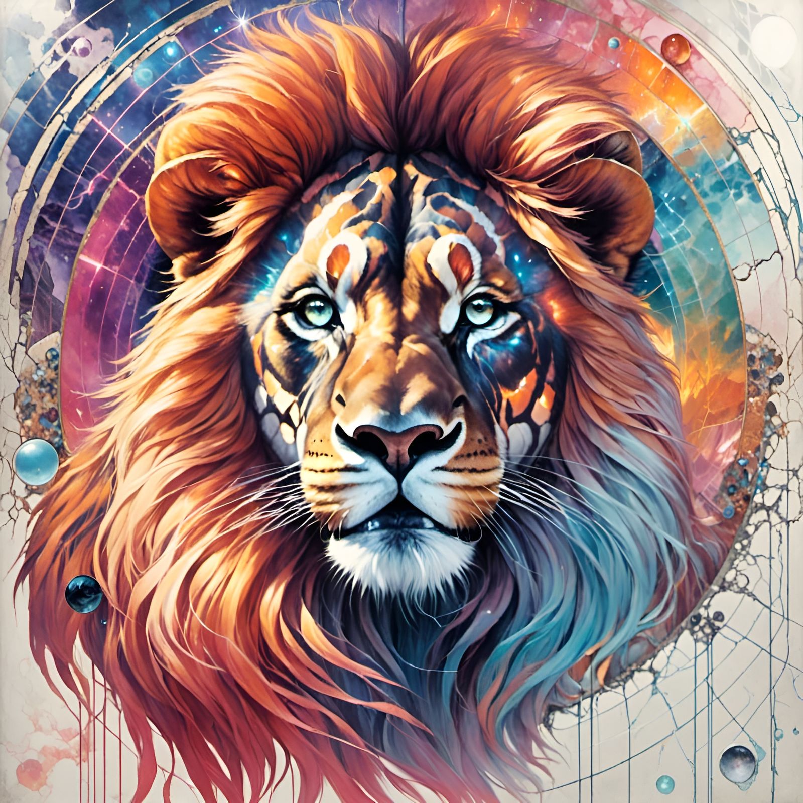 Abstract Primordial Oceanscape with Radiophonic Textures