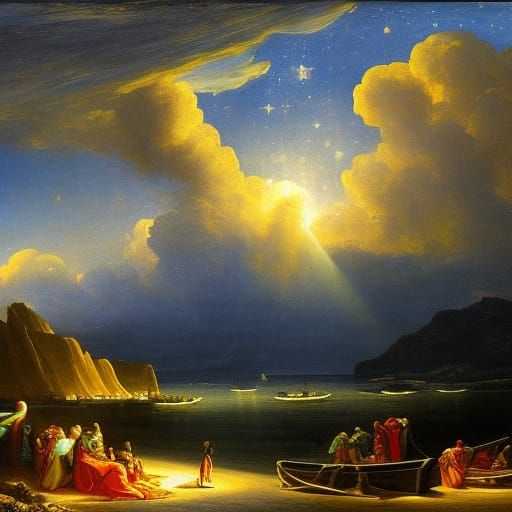 Pleiades and Orion: Celestial Power in 8k