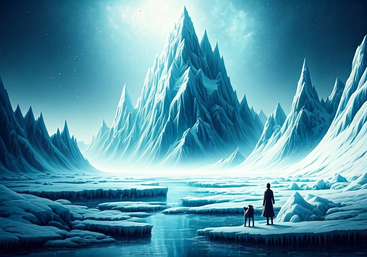 Ethereal Winter Landscapes in Impressive Digital Detail