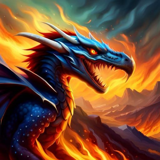 terrifying dragon (B)