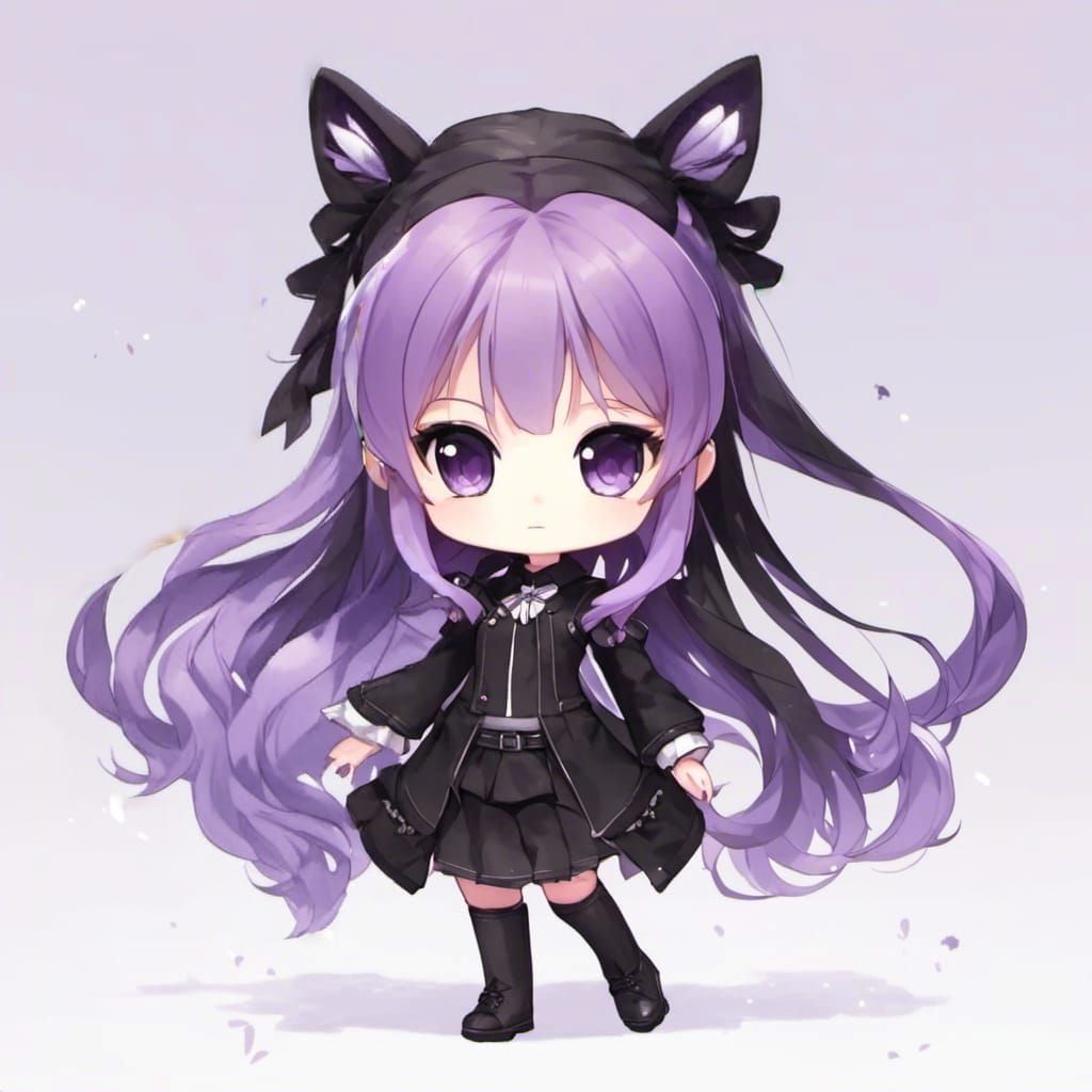<lora:Chibify:1.0> A chibi version of Violet from Fourth Win...