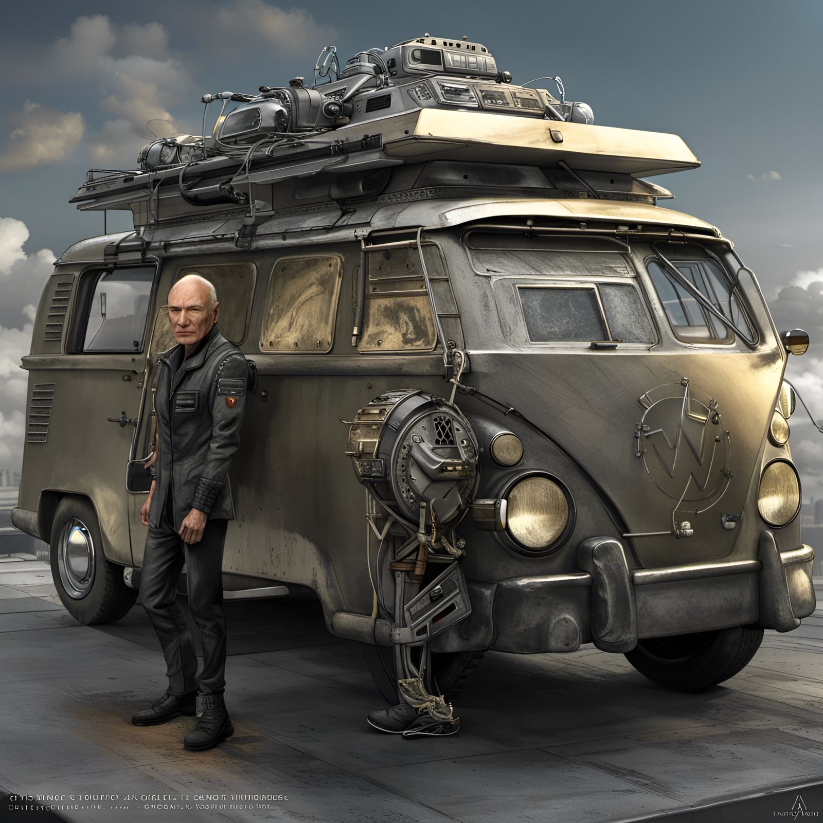 Patrick Stewart™©® Camper Van, Masterplayer, unofficial #2