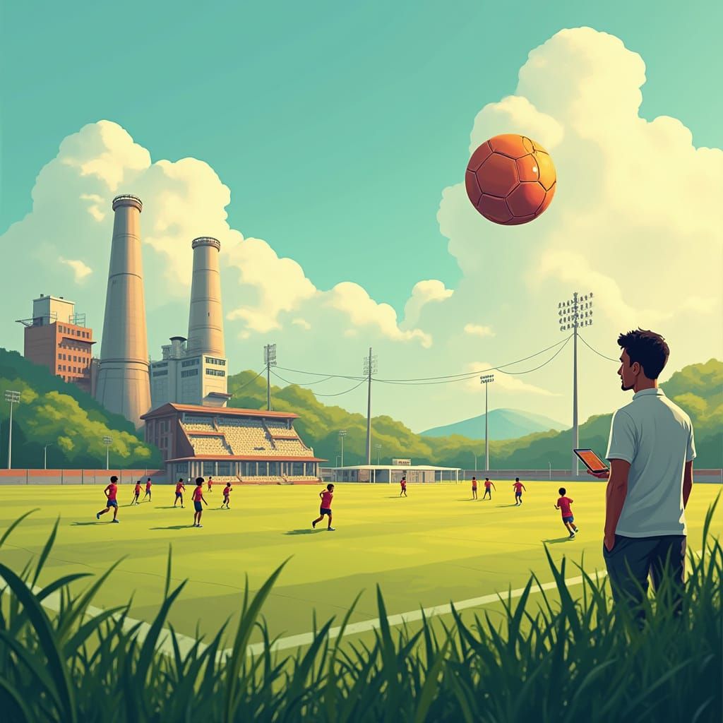 Futebol em Ação com Técnica e Produtividade