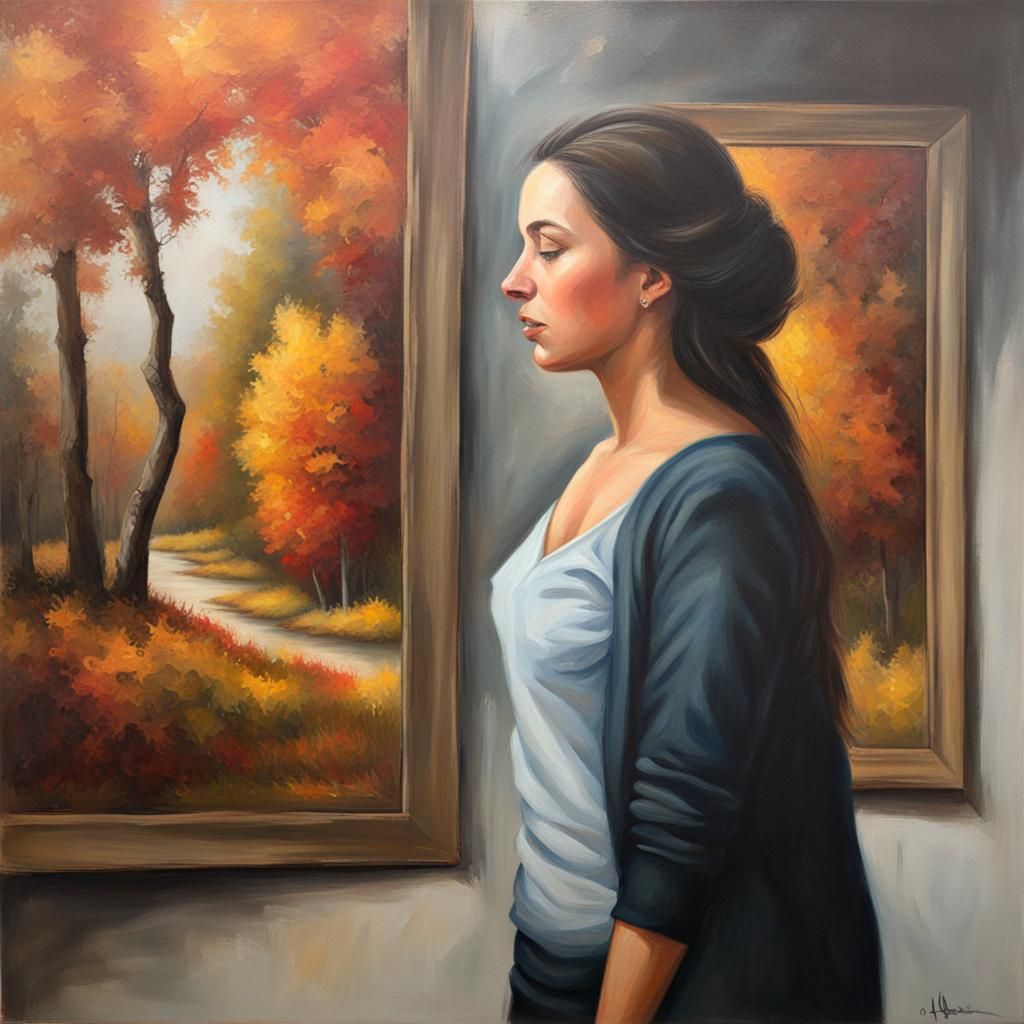 Expressive Appreciation Oil Painting