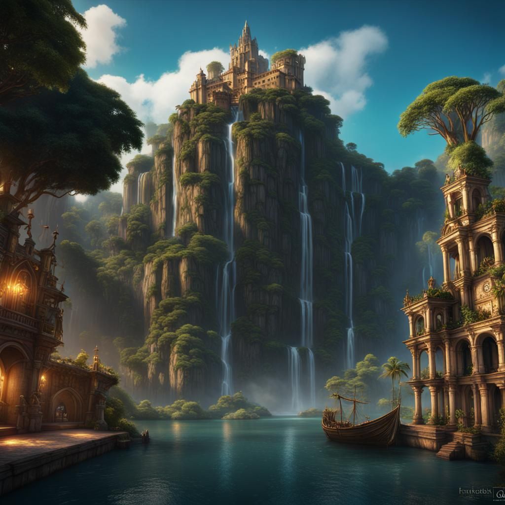 Brazil as Princess: Fantasy Concept Art