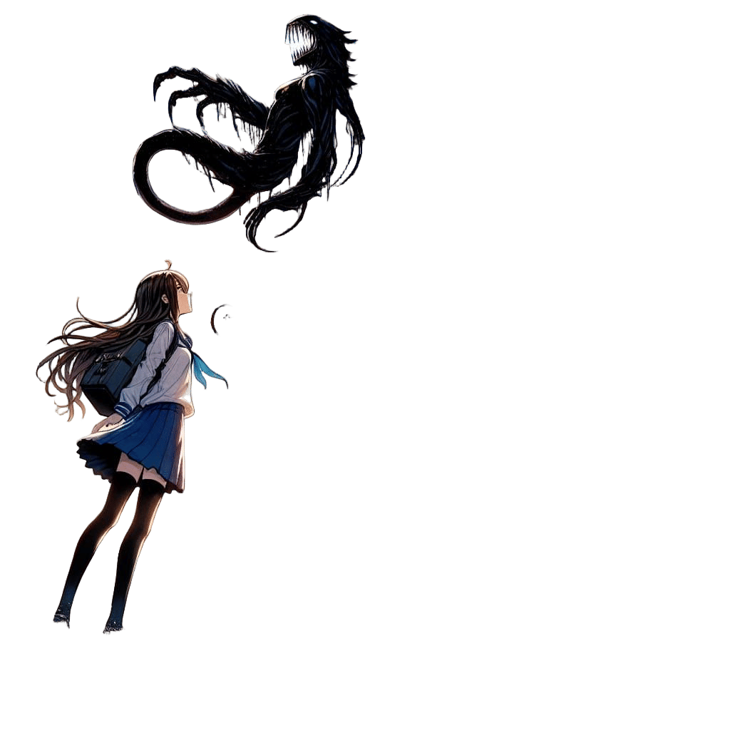 Anime Cover Art of Heroic Protagonist in Cyberpunk Tokyo