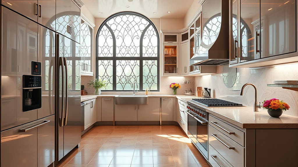 Ultra-Modern Fantasy Kitchen in American Style