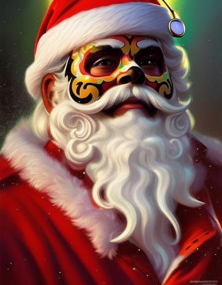 Dia de los Muertos - Santa claus