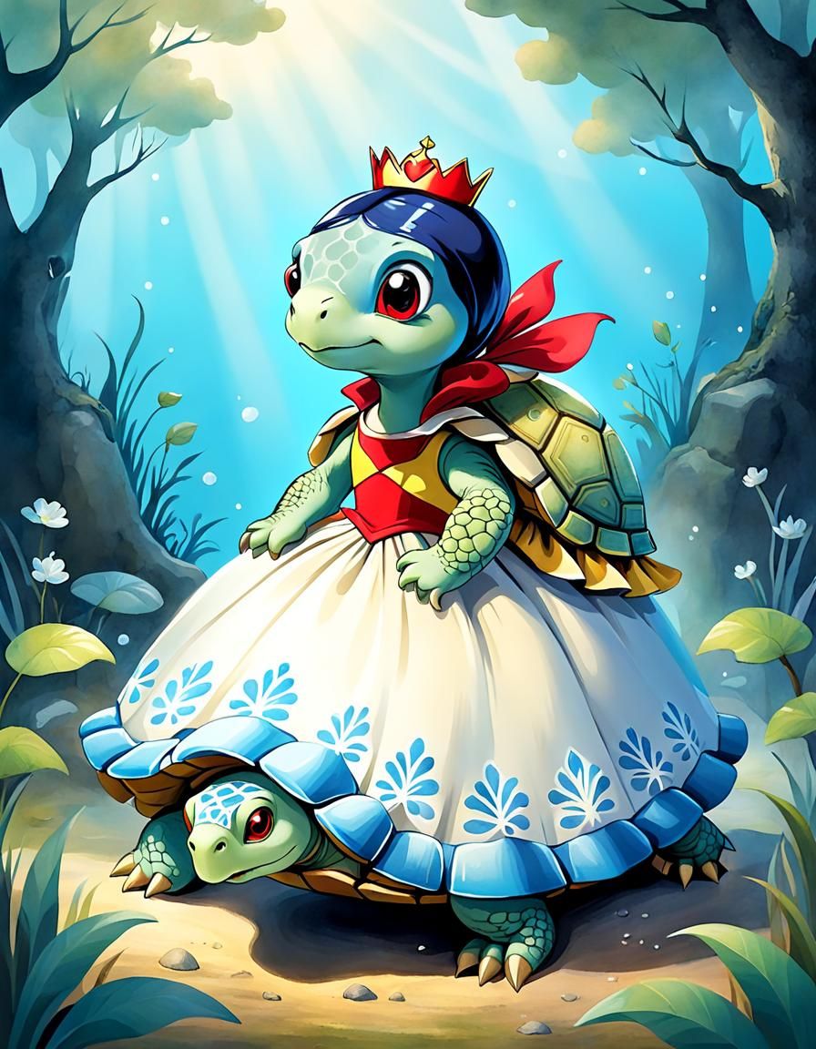 Turtle Snow White