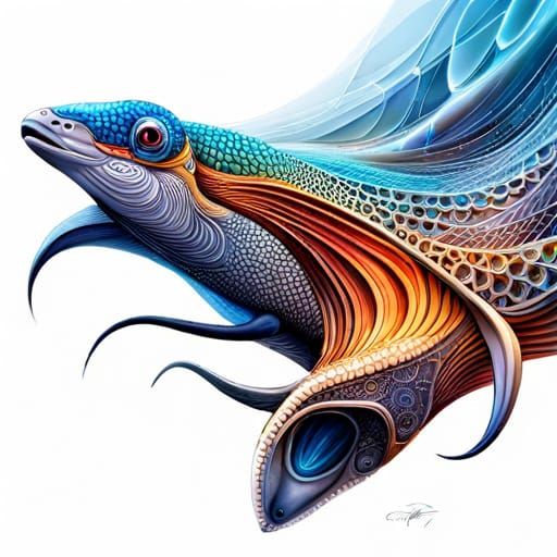 Complex Fractal Design with Skeletal Inclusions