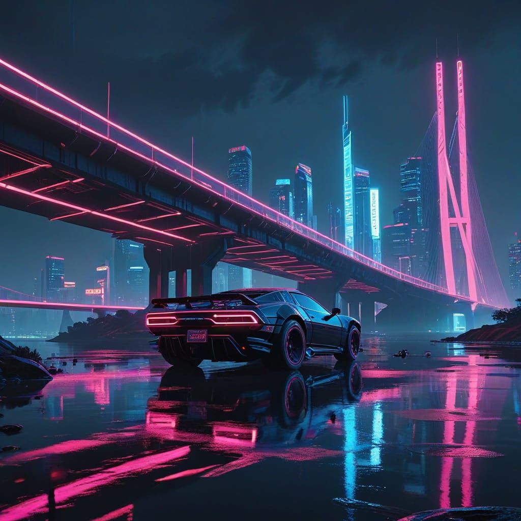 Neon Dreams on Margaret Island