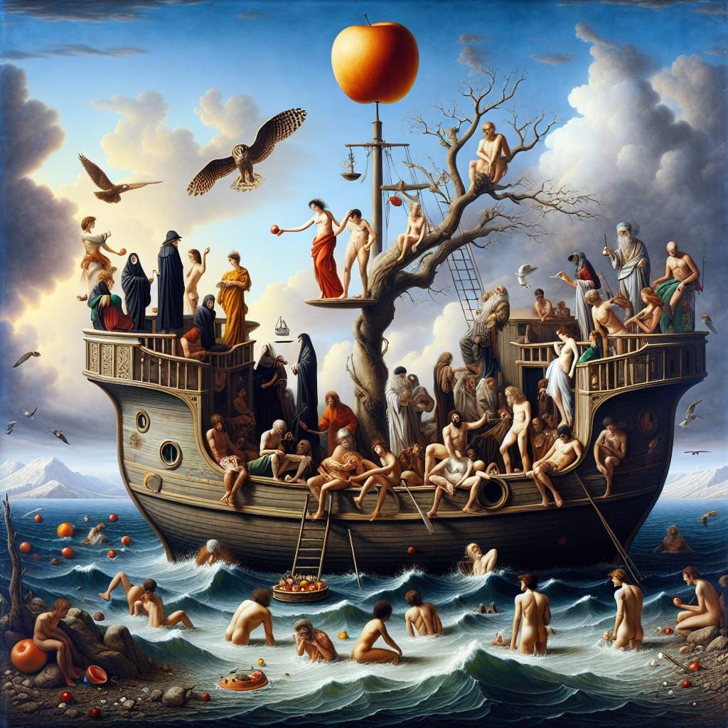 The Ship of Fools Bosch I