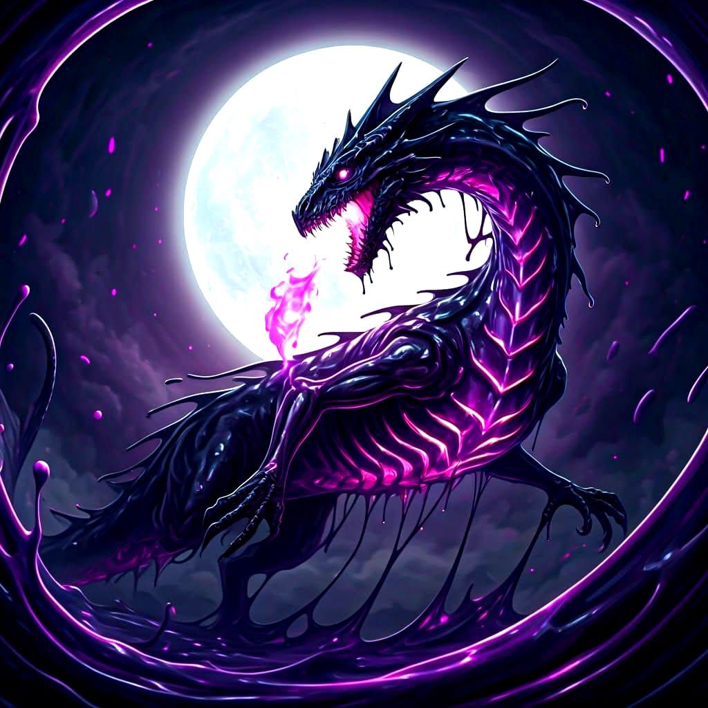 Violet Ebony Dragon V2