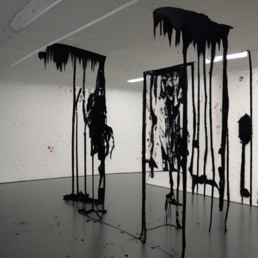 Disturbing Crime Scene Installation Art