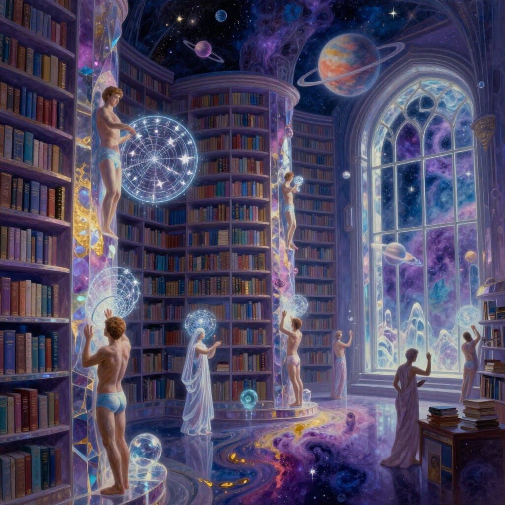 Cosmic Library in Nebula with Spectral Librarians