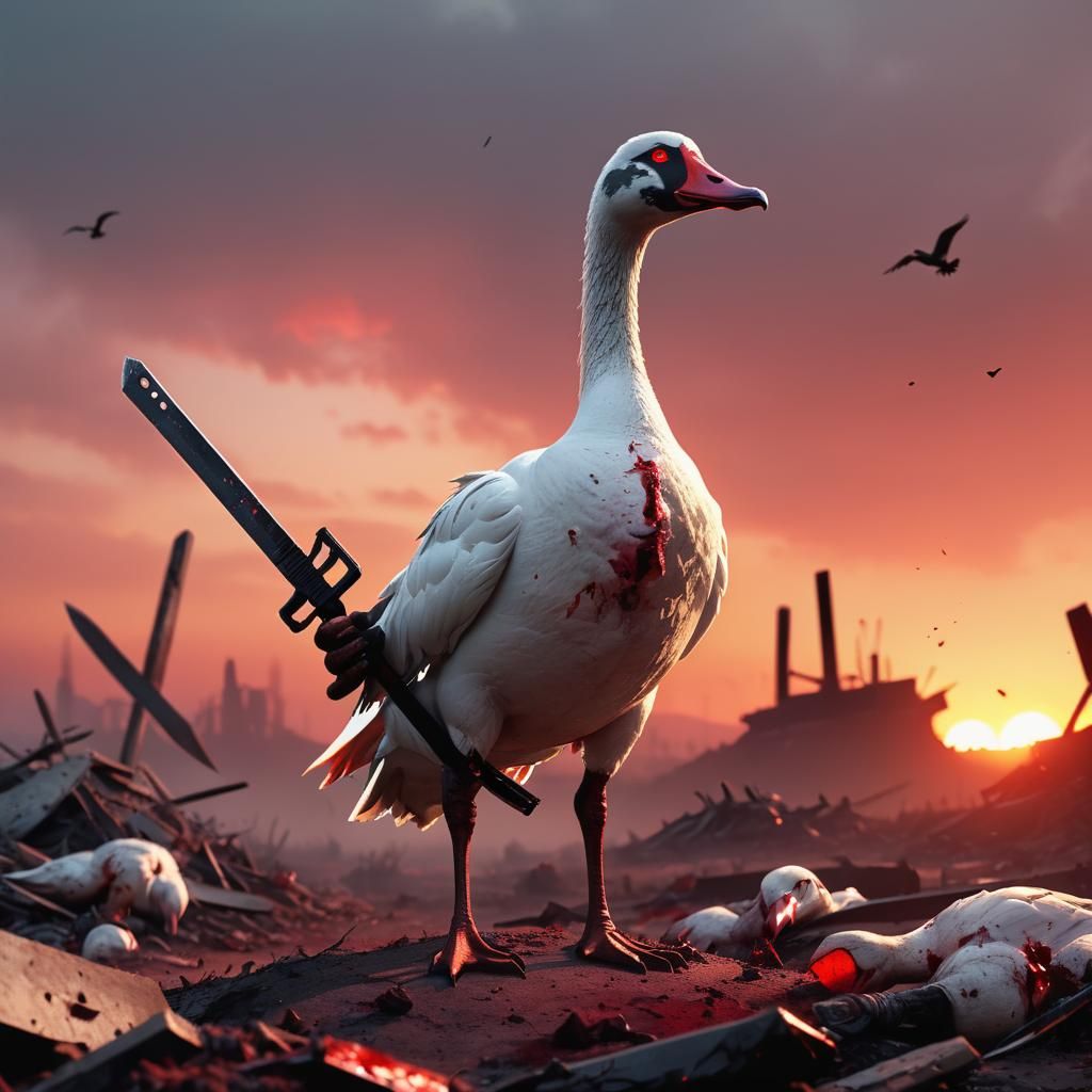 Unhinged Goose Game