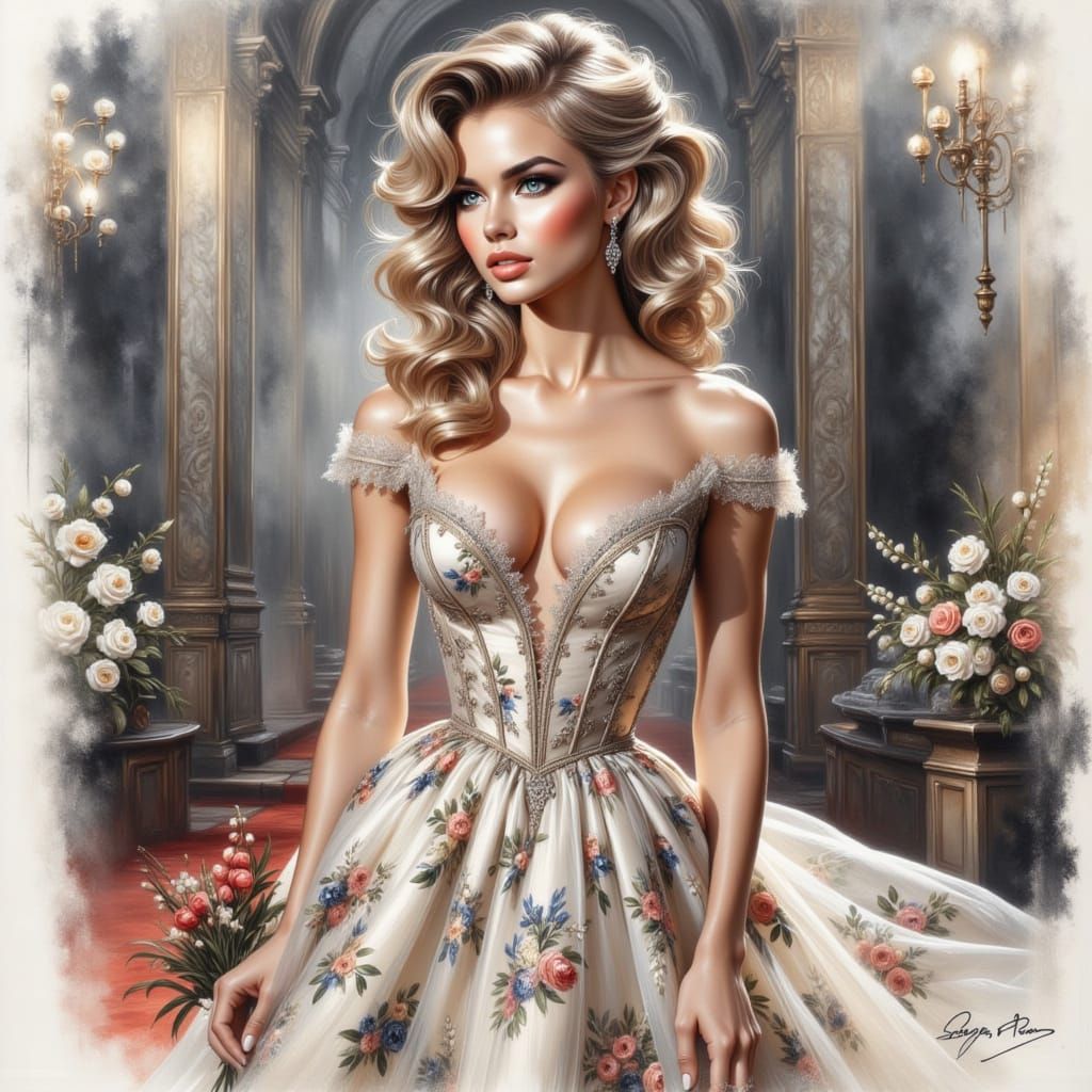 Steampunk Grace Kelly at Cannes Film Festival