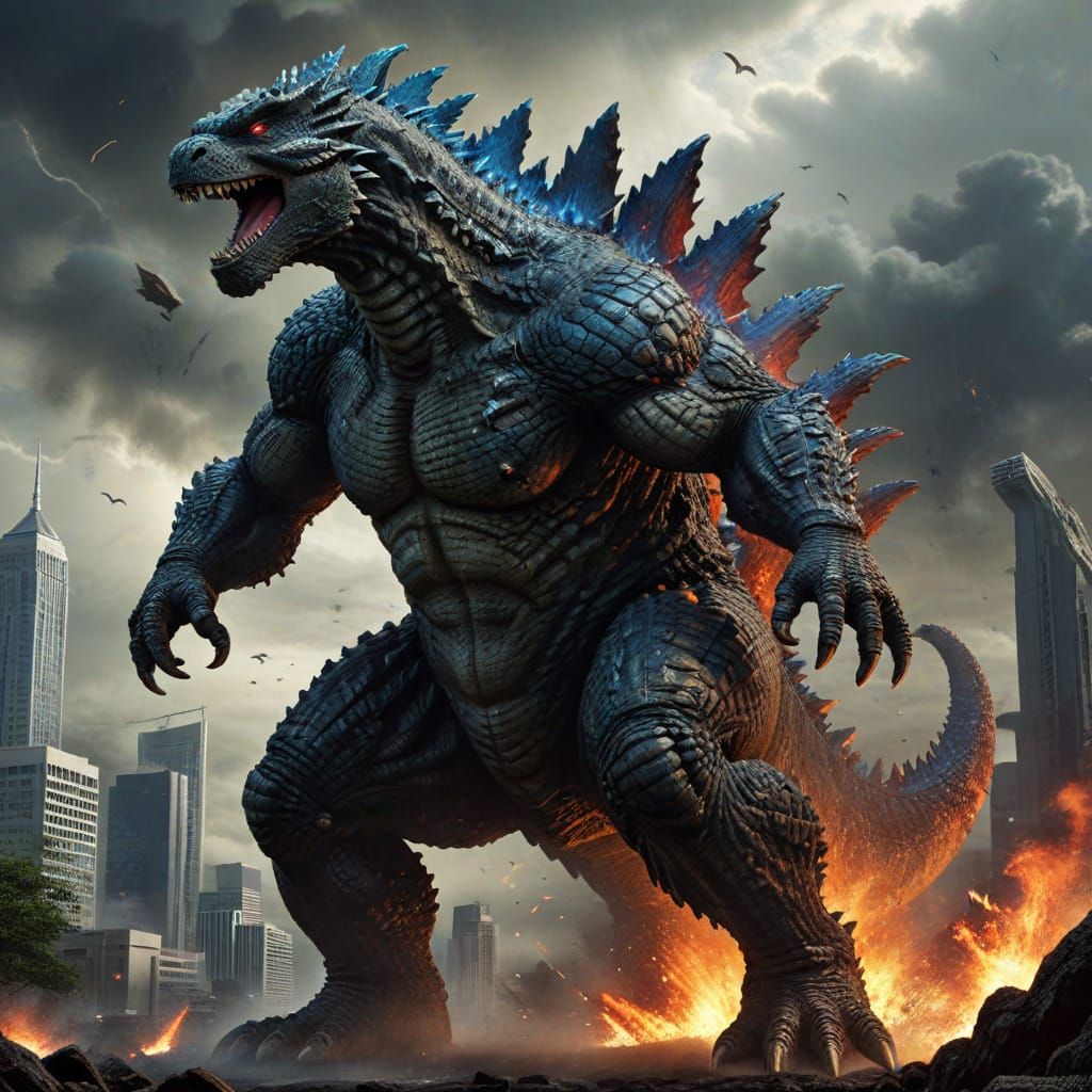 Evolved Godzilla: A Modern Monster