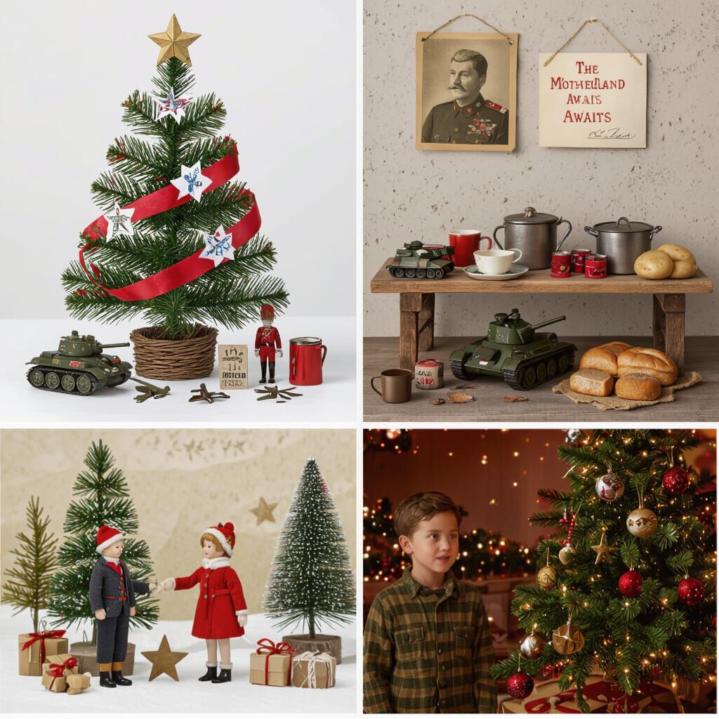 Generational Memory: War and Peace Holiday Scenes