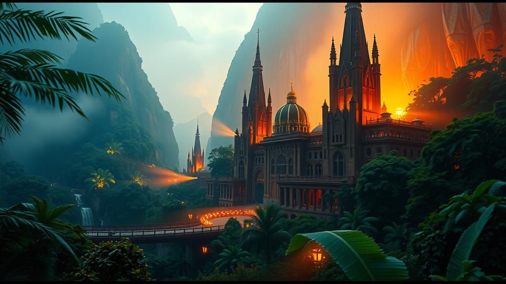 Emerald City Hidden in the Jungle