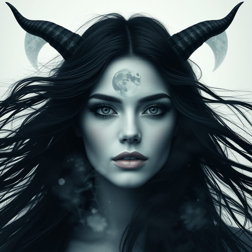 Goddess of the Cosmos in Celestial Harmony