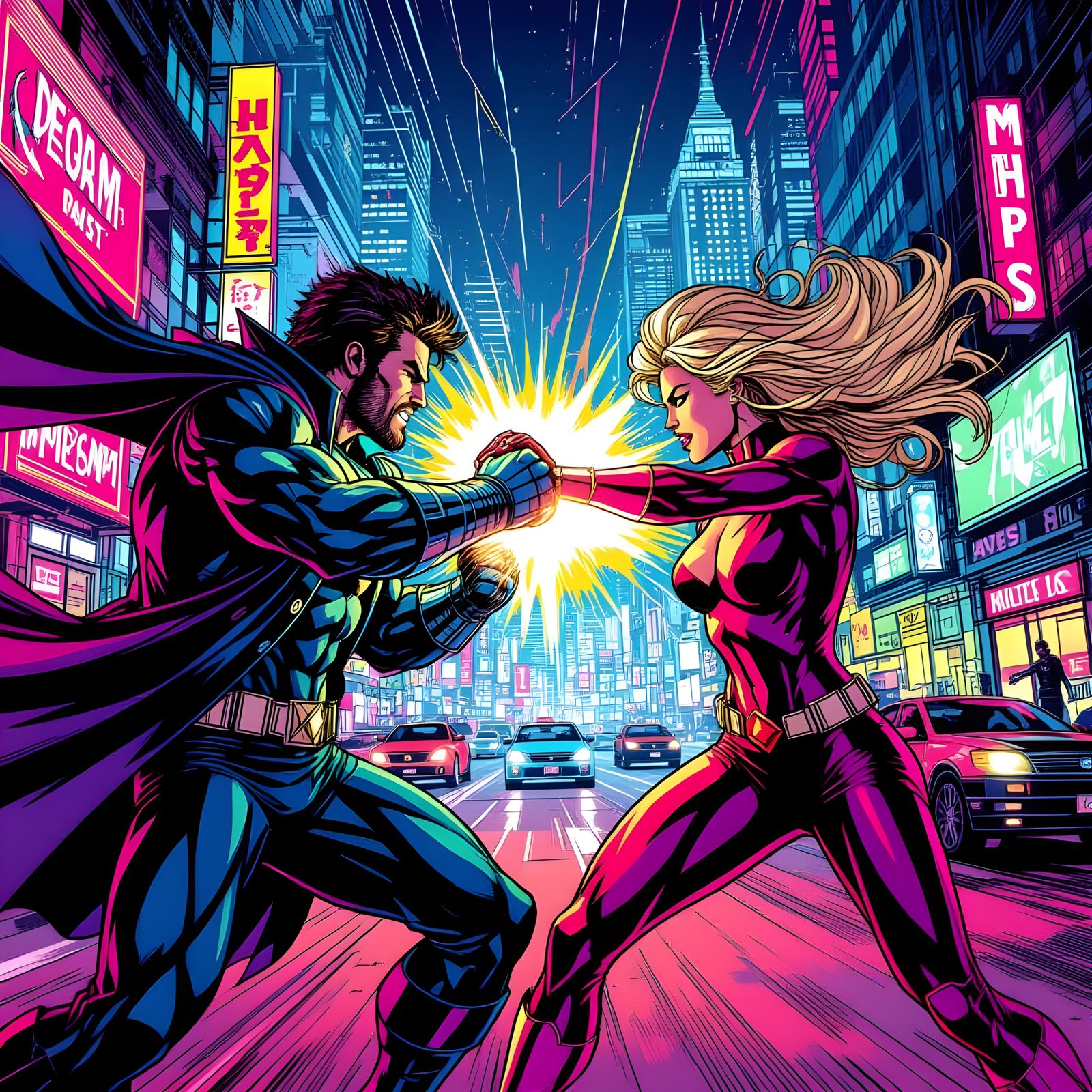 Hatim and Dazzler's Epic Showdown