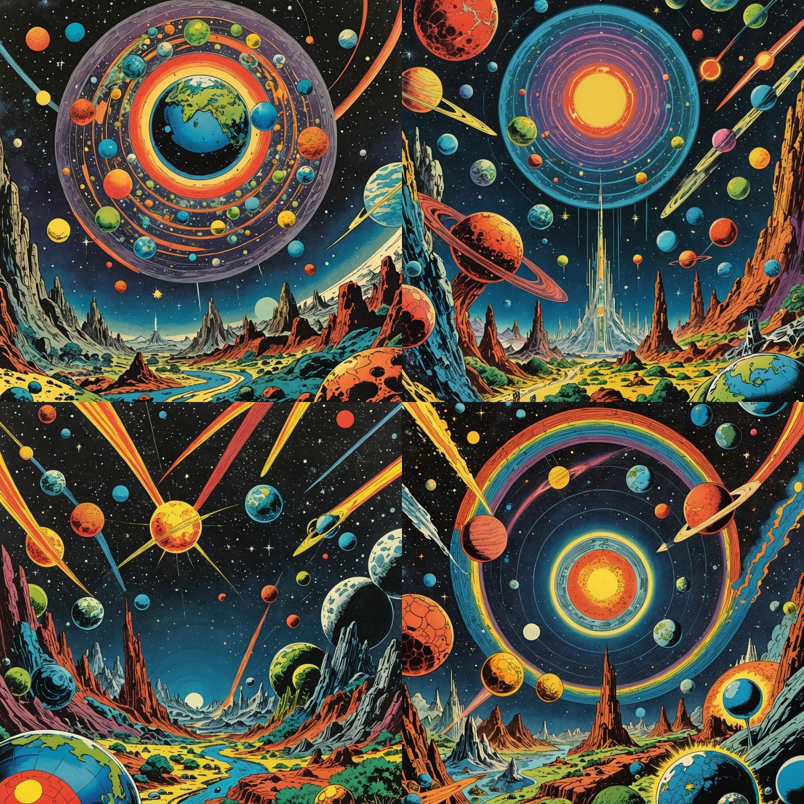 Ego, the Living Planet in Retrofuturistic Sci-Fi