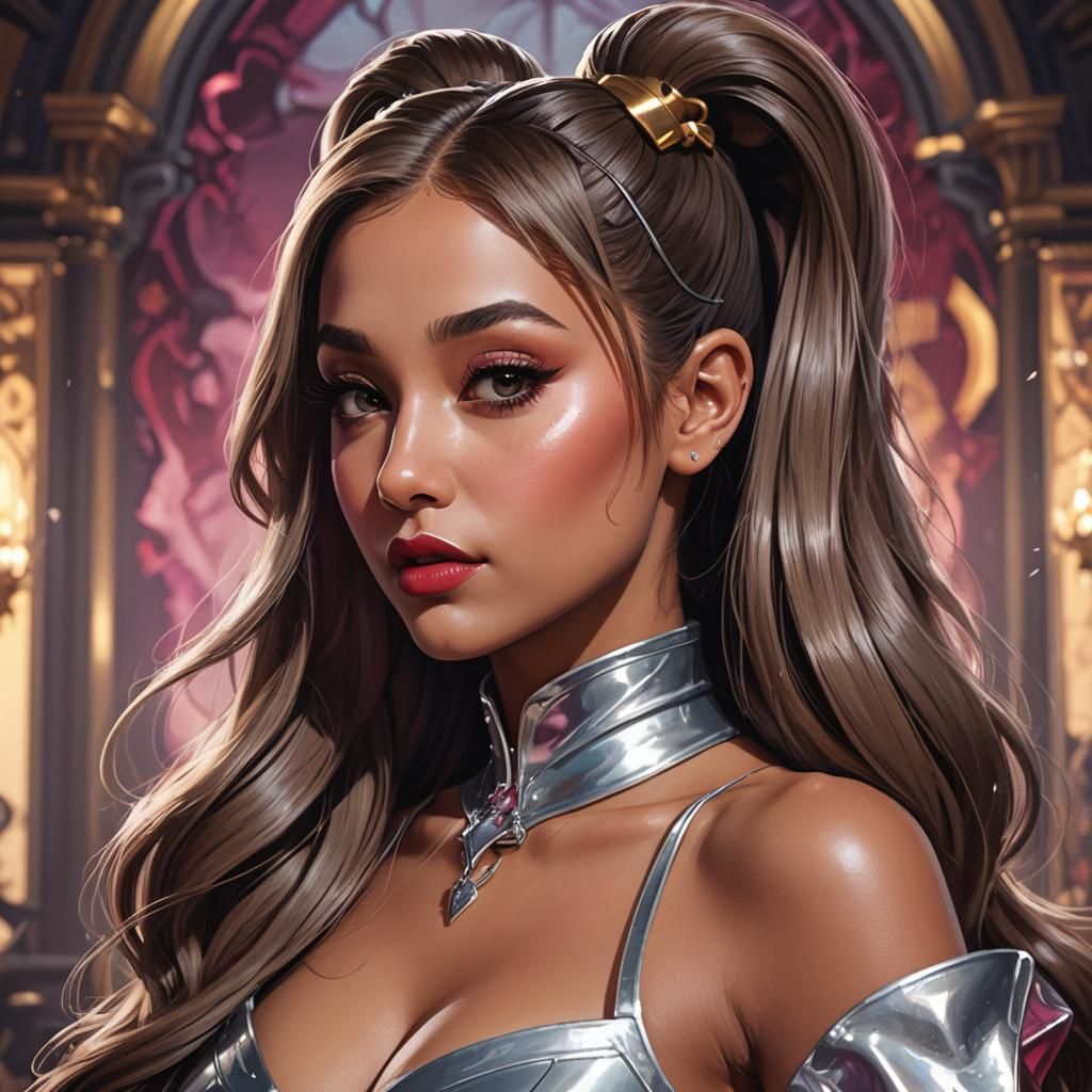 Glamorous Mistress Portrait in Contemporary Style