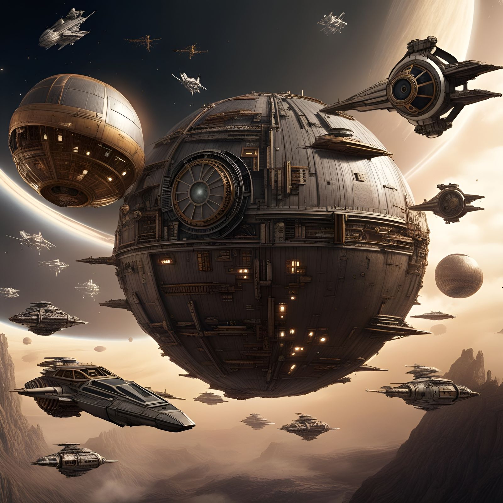 Steampunk Death Star