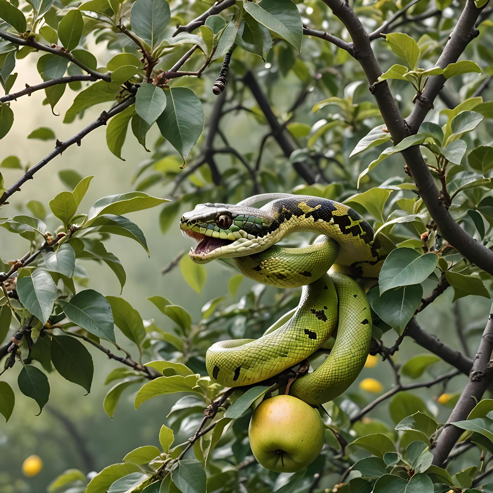 Genesis 3:1

Now the serpent was more cunning than any beast...