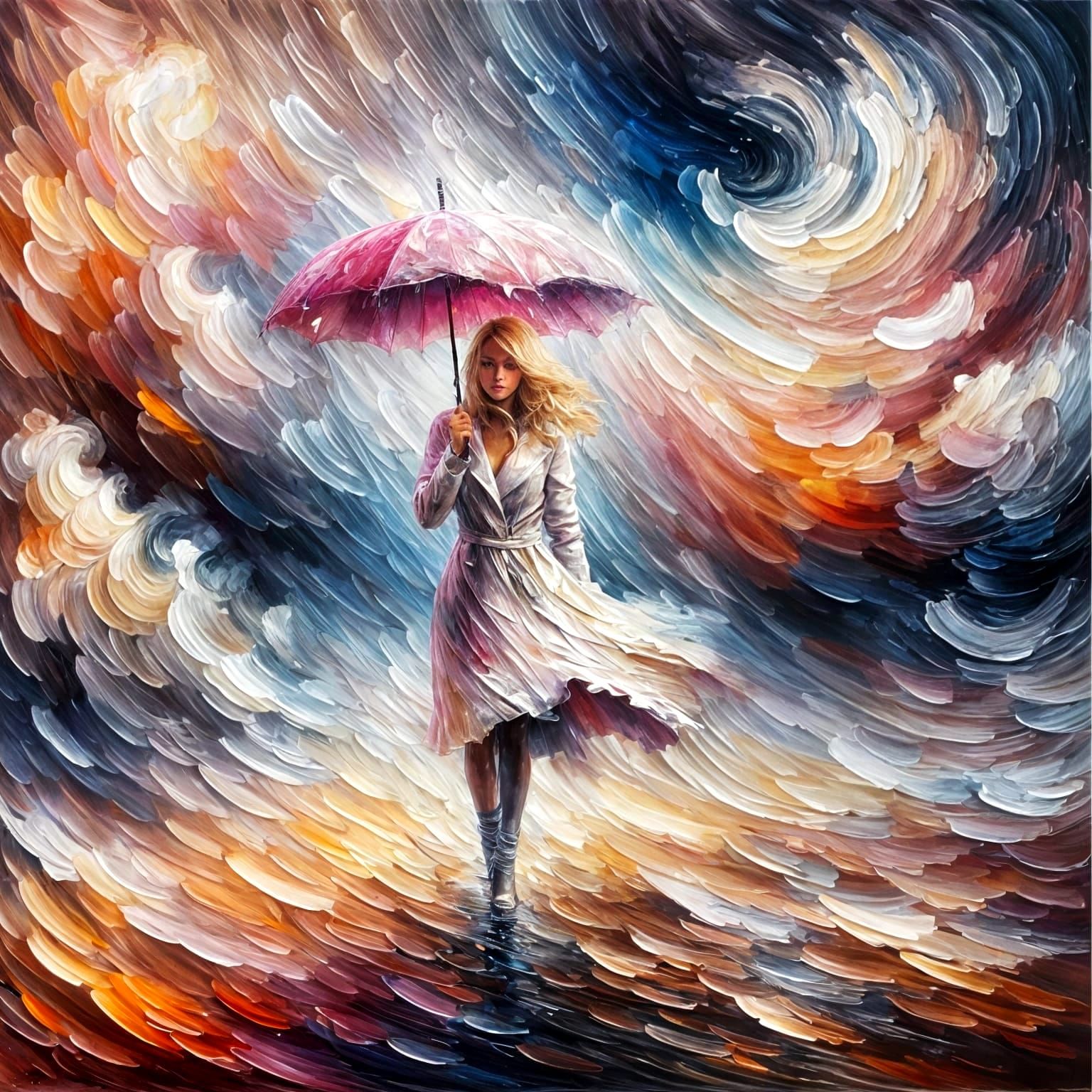 Stormy Ambition in Vibrant Hues