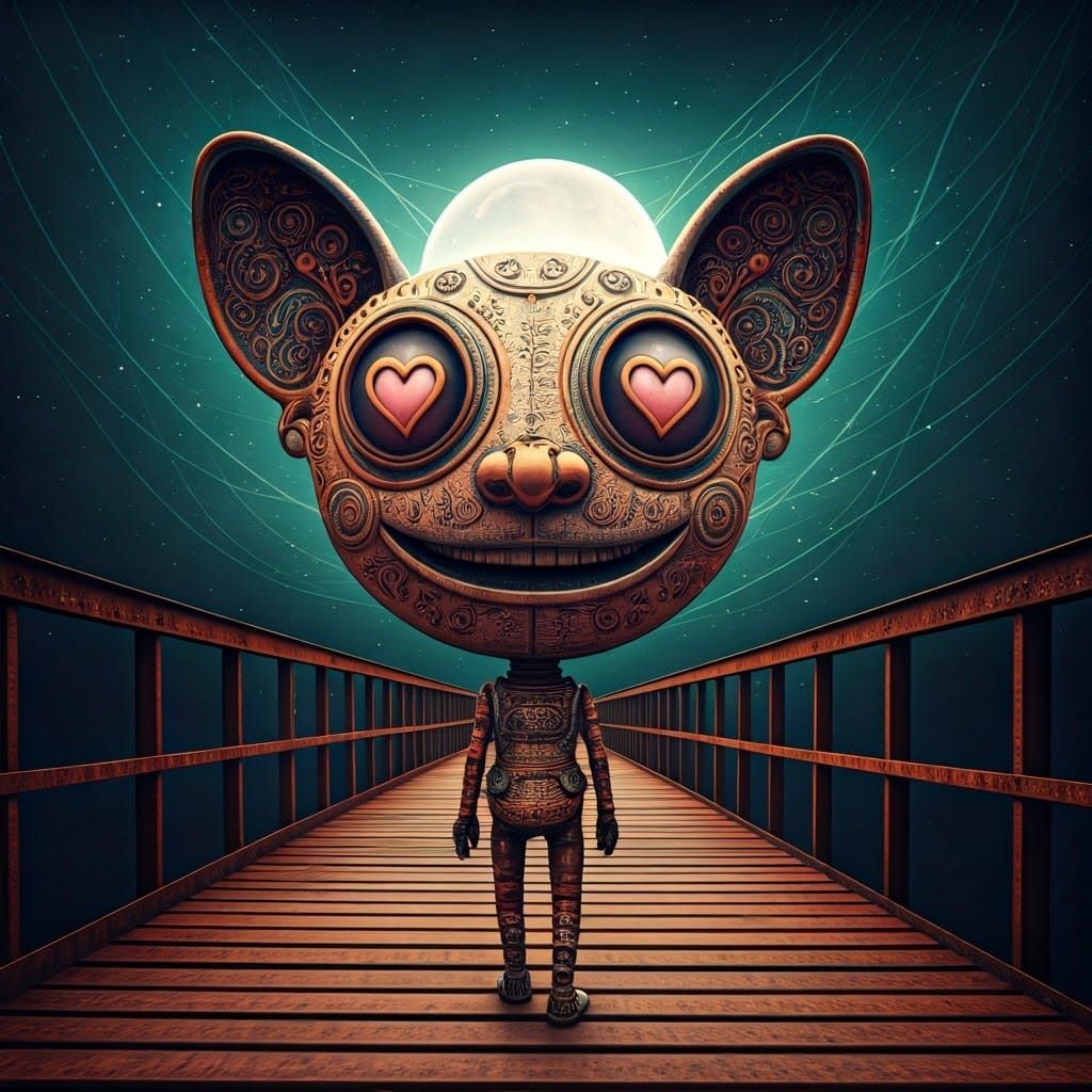 Surreal creature