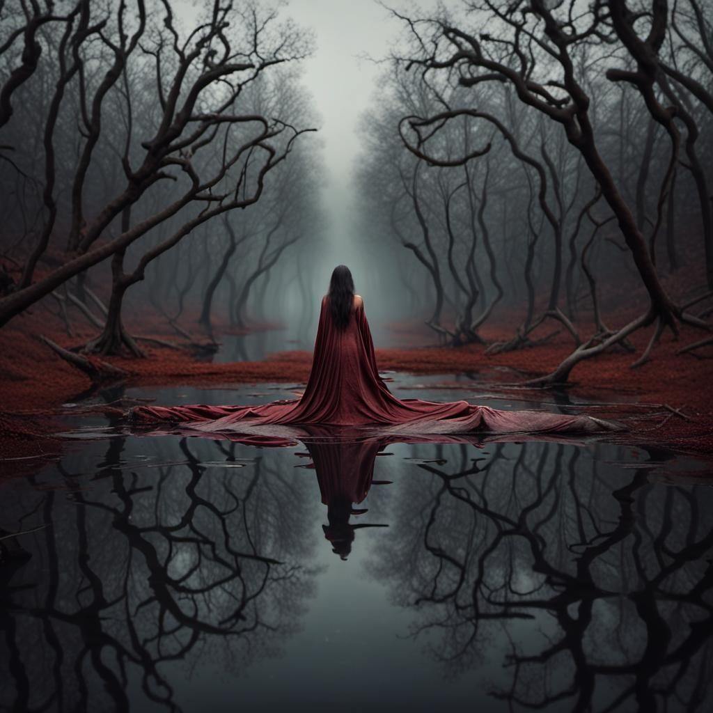 Surreal Blood Rivers and Haunted Memories