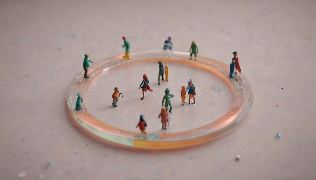 Resin Synth Machine Elves Dance: Stop Motion Animation