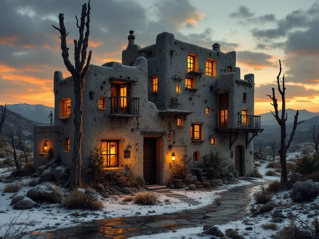 Menger Cube Pueblo - Just Before the Howling Begins