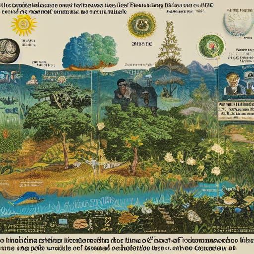 Humanity's Balance Between Progress and Heritage