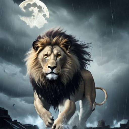 Storm God Hybrid of Ancient Babylonian Mythology