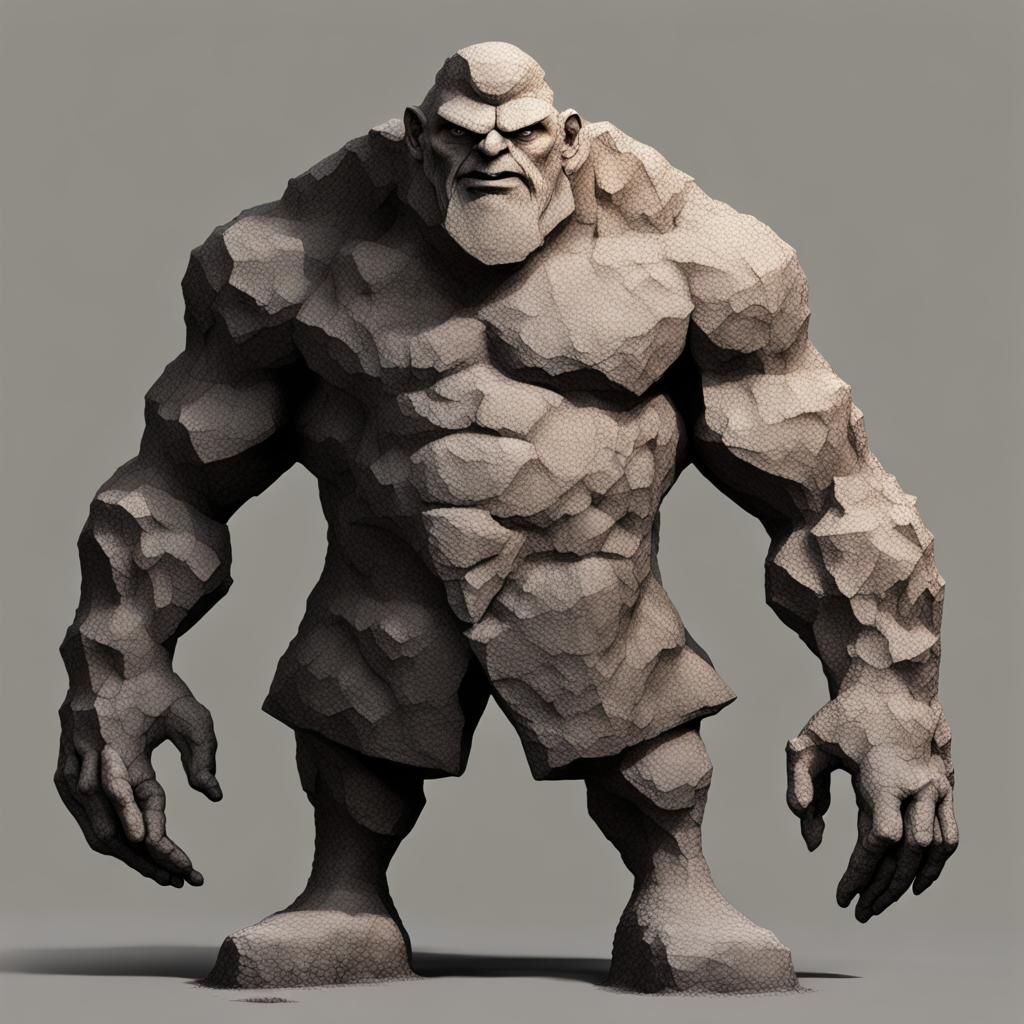 D&D's Thunk: A Compact Goliath in Digital Art