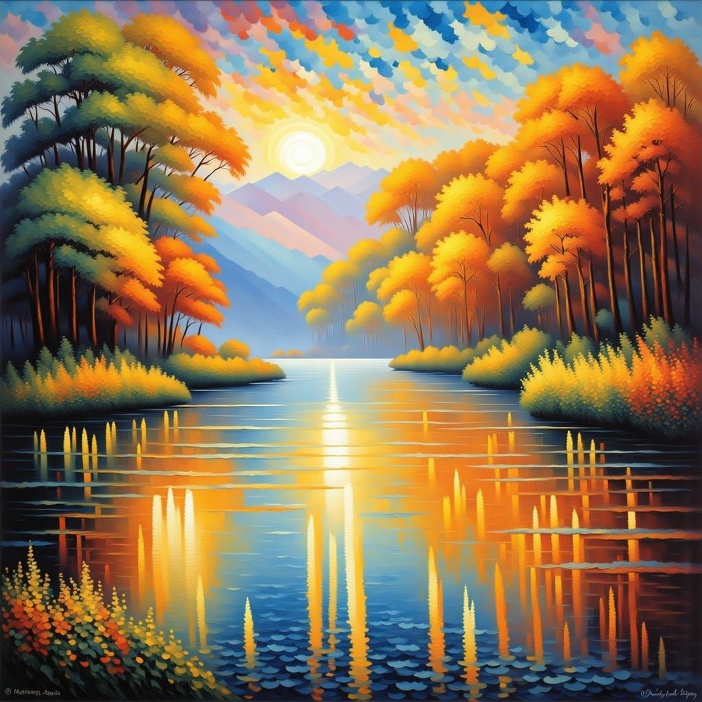 <lora:GatsbyFlux:1.5>
Impressionist landscape painting. Medi...