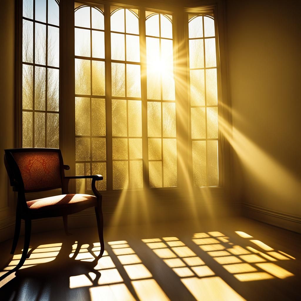Sunlight through a window